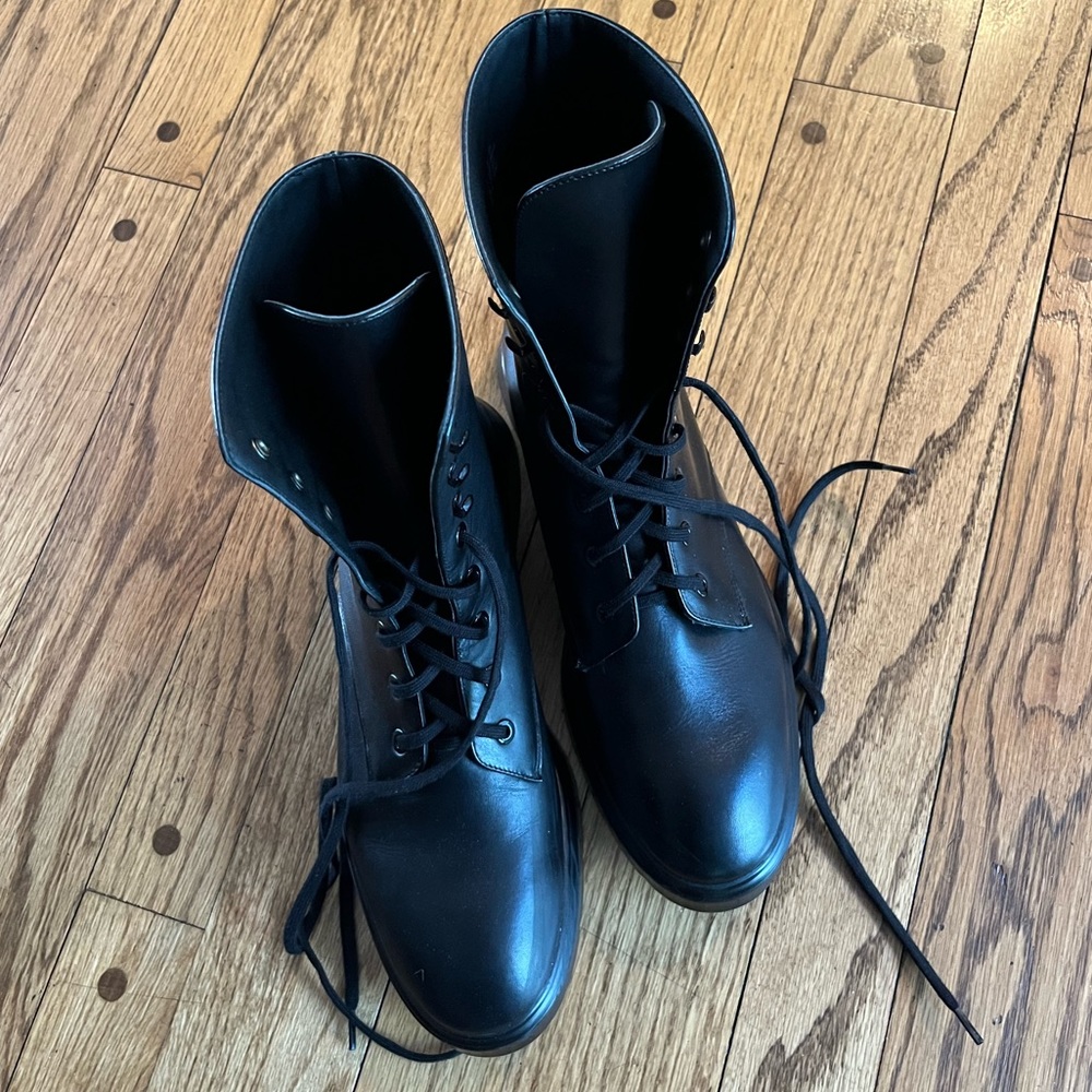 Stuart Weitzman Combat Boots